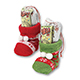 クリスマス・ニットブーツ(お菓子入）